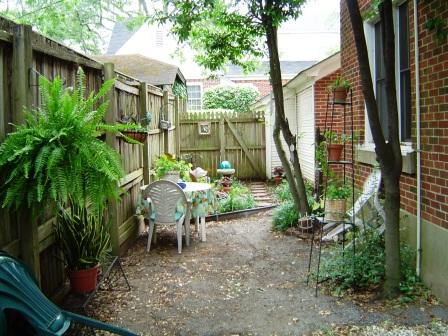 "Backyard" Area